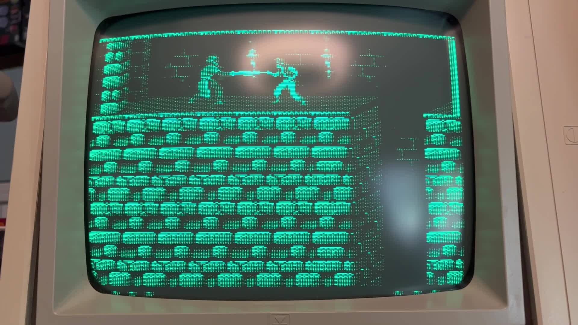 Atari 8bit Prince of Persia s-video and composite on PVM, consumer and ...
