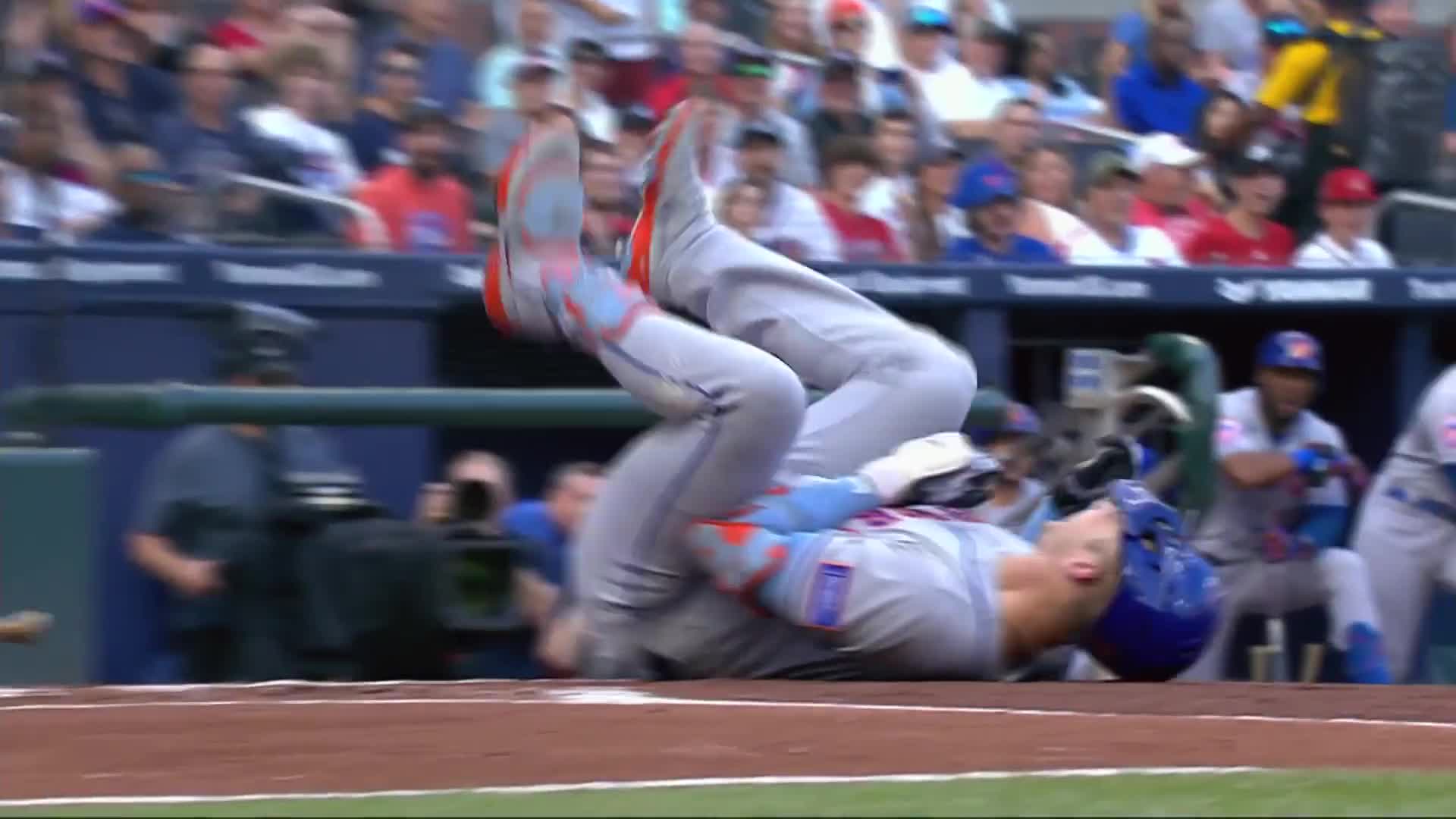 Pete Alonso is hit by a pitch in the wrist and leaves the game in the 1st  inning : r/baseball