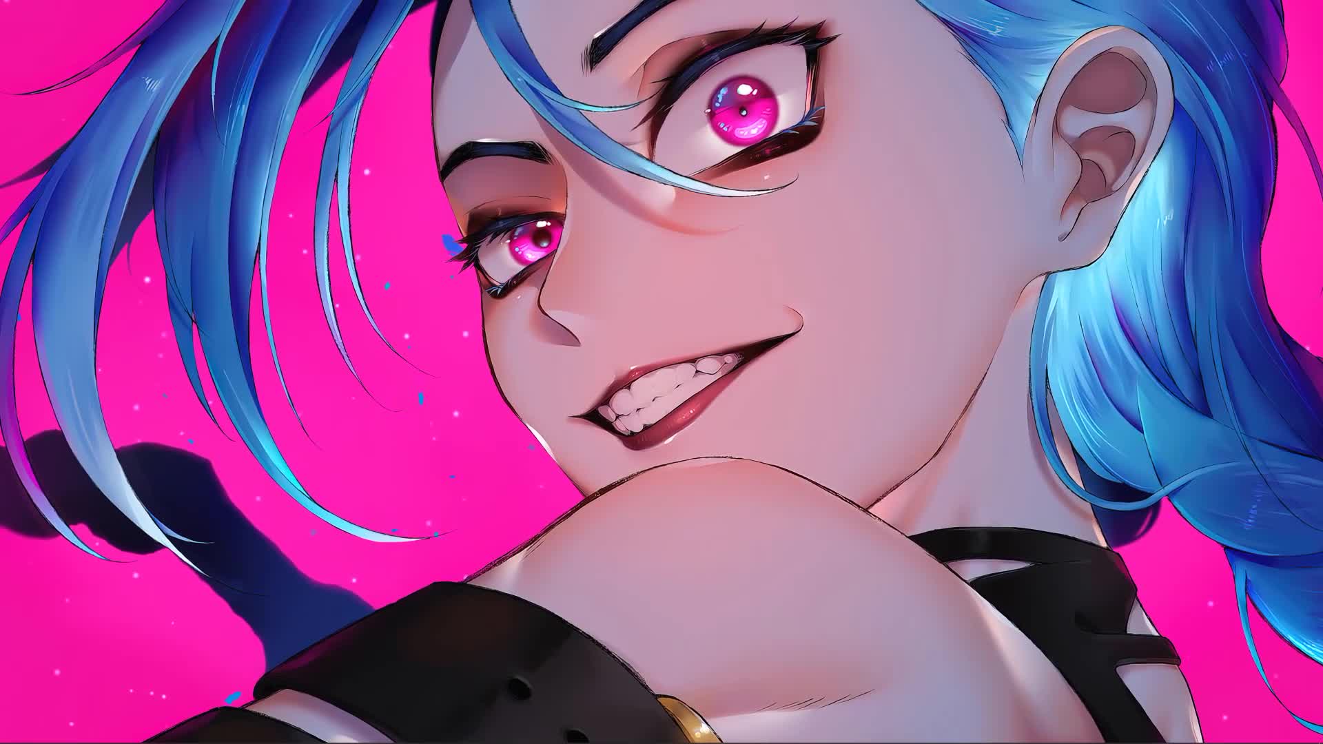HD League of Legends Jinx Animated Wallpaper