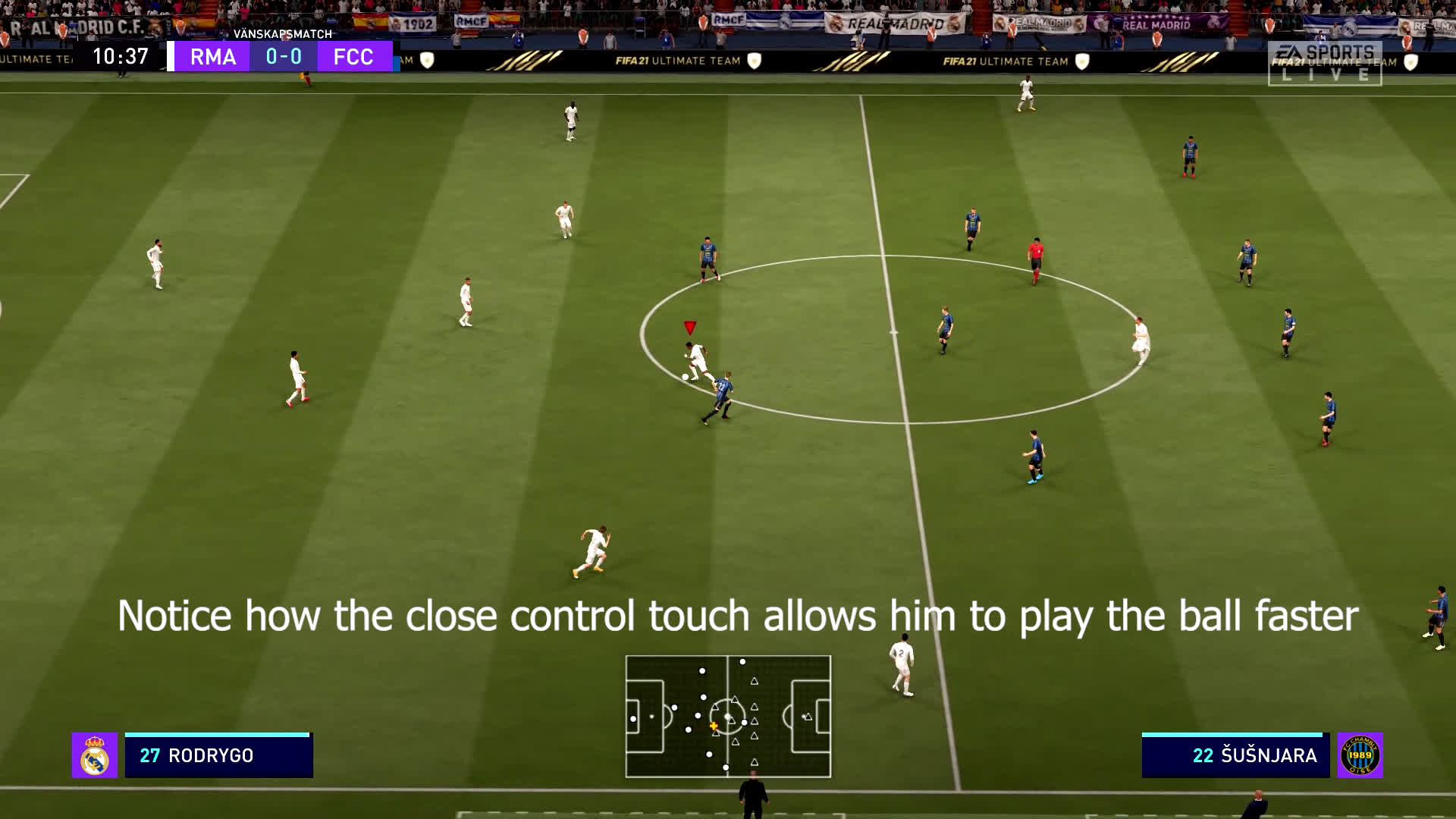First touch