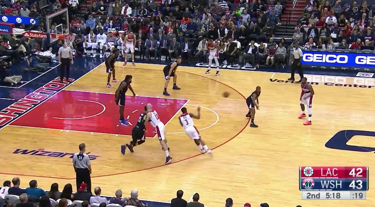 Here's Bradley Beal's buzzer beater - Bullets Forever