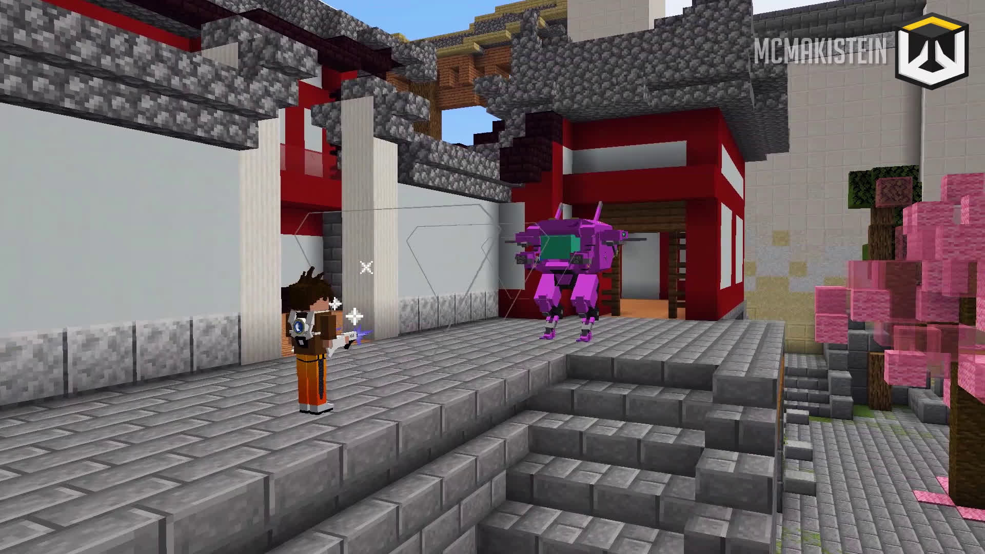 Overwatch S D Va Gets Recreated Entirely In Minecraft Dexerto