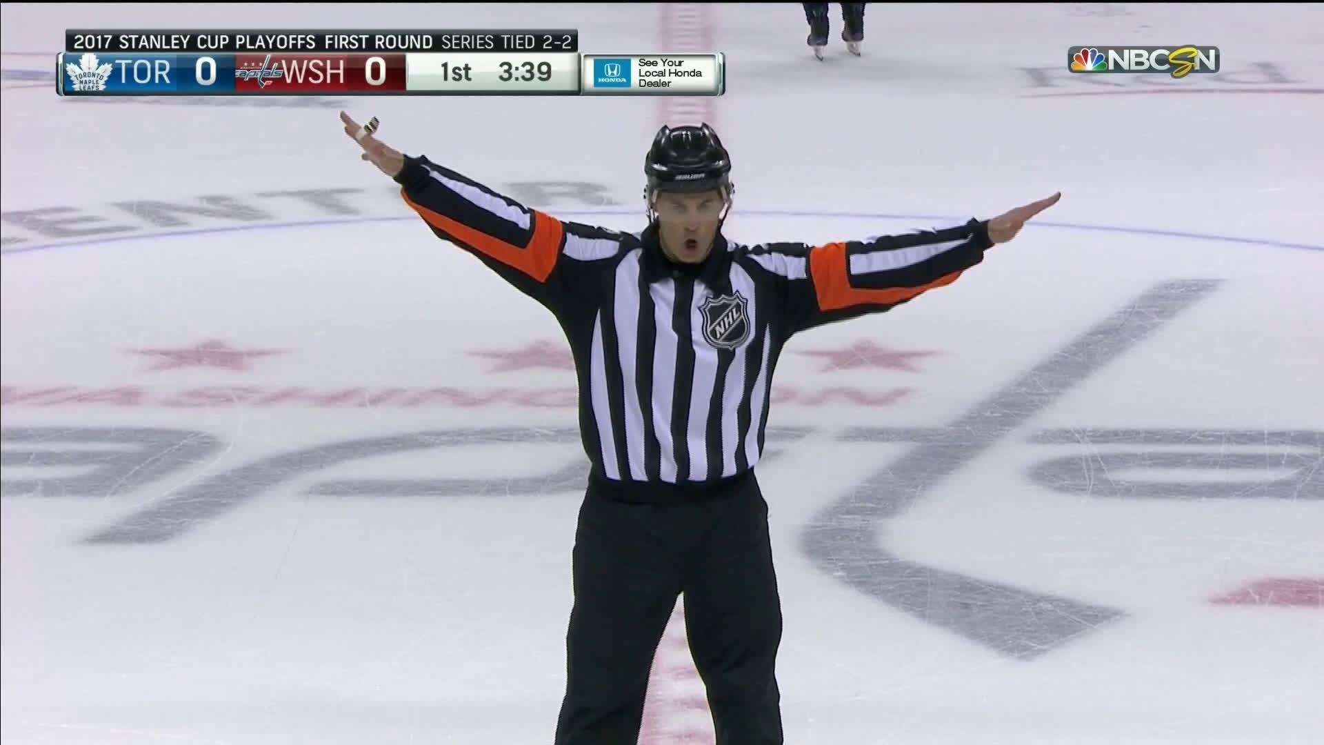 Ref Wes McCauley Mic'd Up for Game 1 of Stanley Cup Final