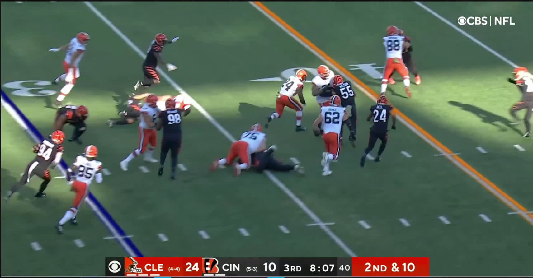 Was Cincinnati Bengals' fast snap an illegal one, too? Browns are wondering  