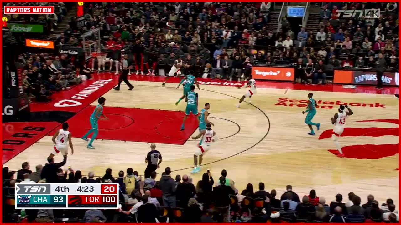 Toronto Raptors Vs Charlotte Hornets - Full Team Highlights | Dec 18, 2023