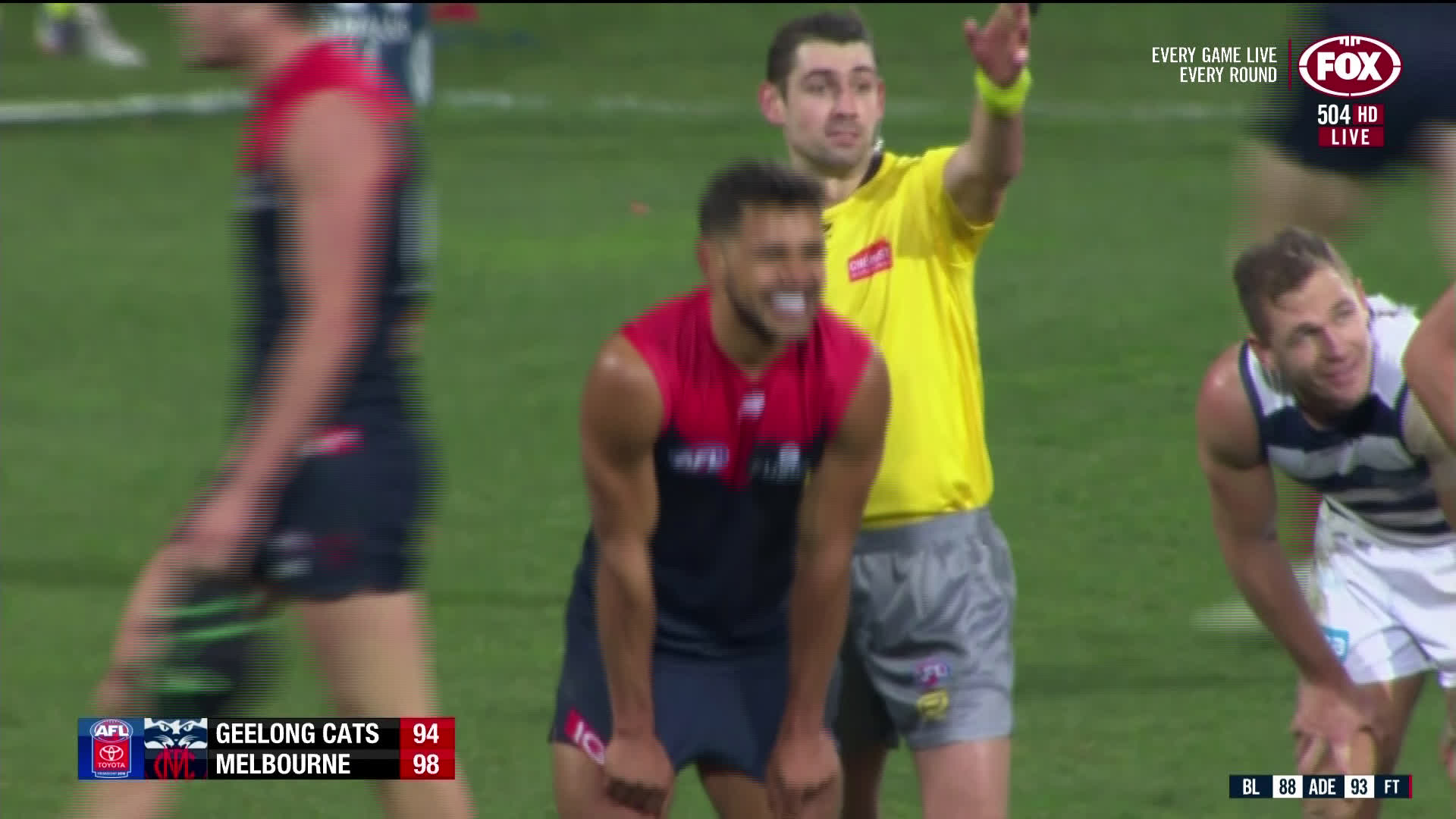 Geelong V Melbourne Zach Tuohy S Goal After The Siren Seals Thrilling Win For The Cats Sporting News Australia