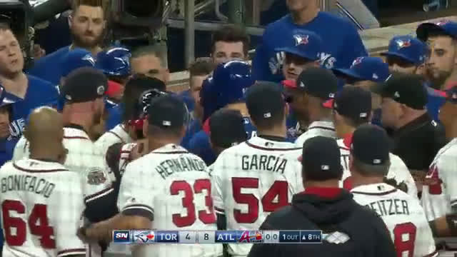 Bat Flips Under Fire Again After Bautista Was Hit by Pitch Vs. Braves