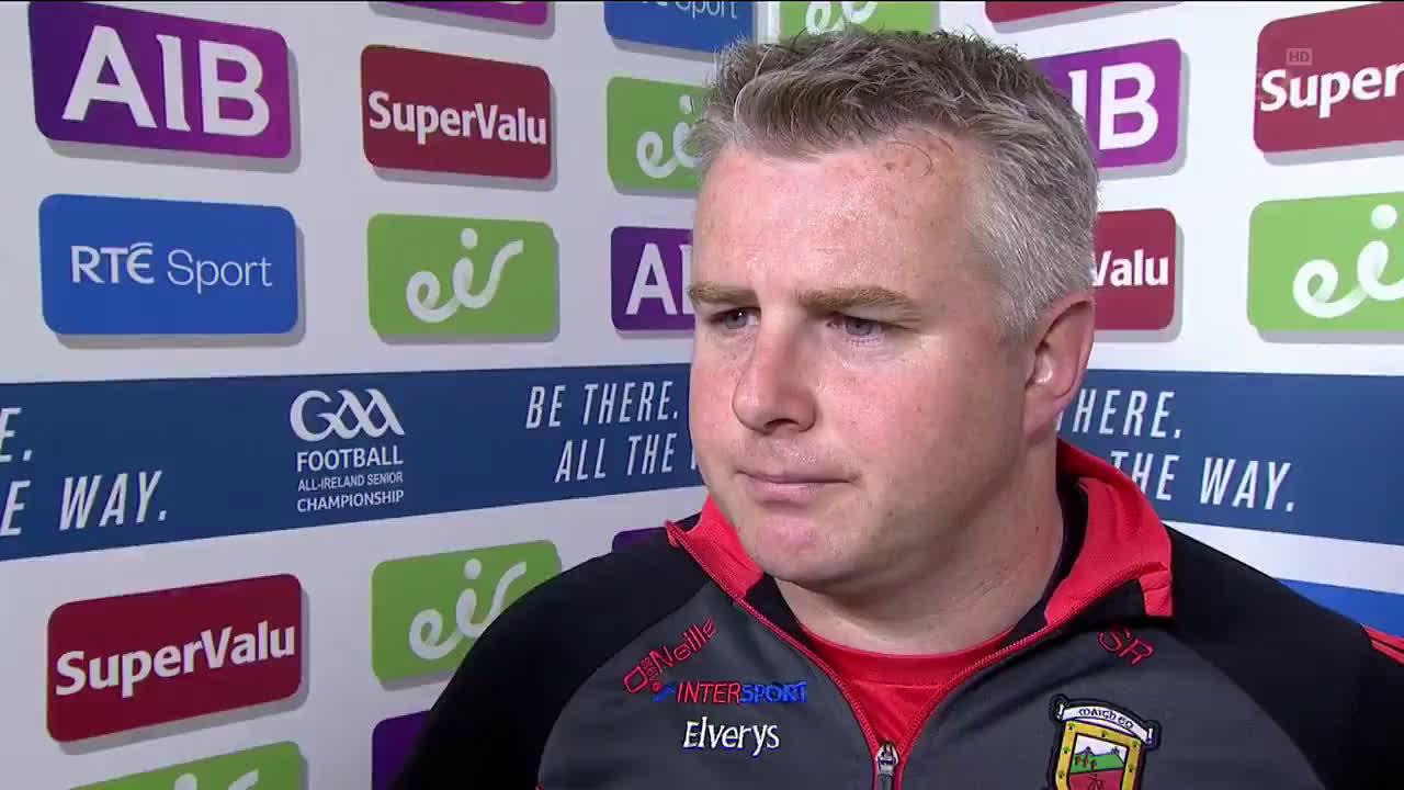 Pure raw emotion from Stephen Rochford after the match today