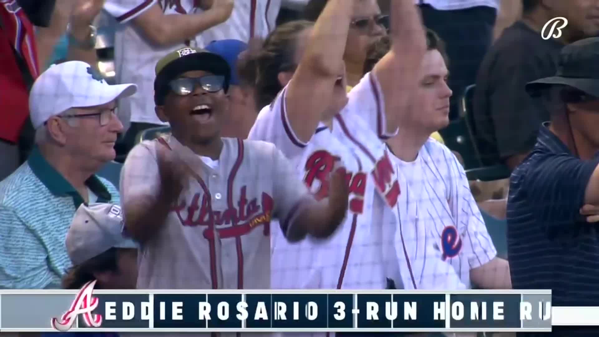 Atlanta Braves on X: This Eddie Rosario 2-run RBI has broken the