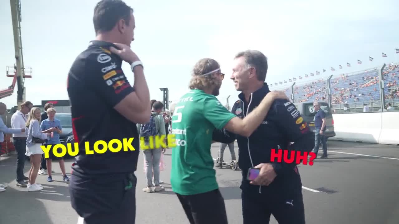 musical Azië Evaluatie Horner when meeting Vettel: "You look like Björn Borg" : r/formula1