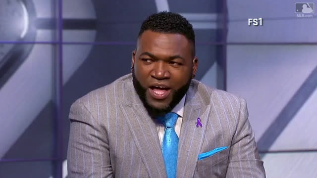 David Ortiz imitated John Sterling after the Yankees lost Game 7