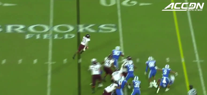 Virginia Tech RB Khalil Herbert Continues Excellent Play At Louisville 