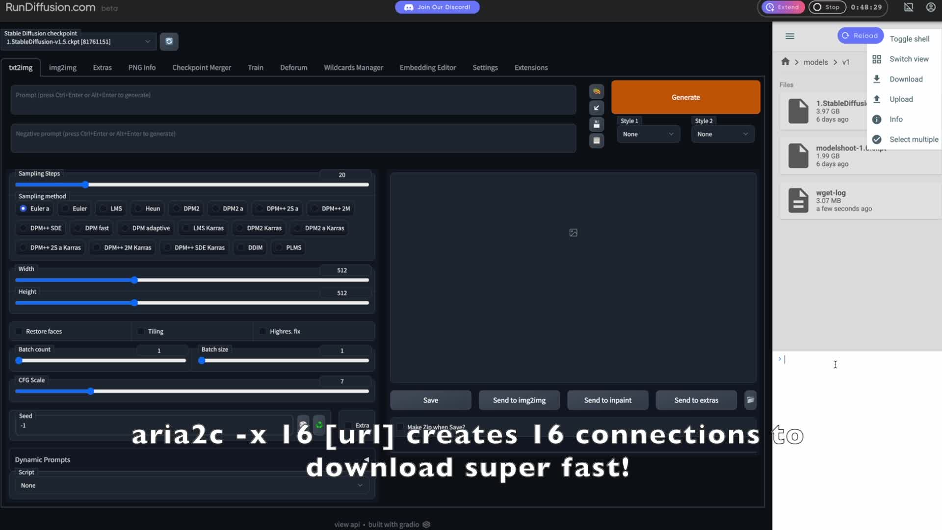 How to download models from Huggingface Long Version