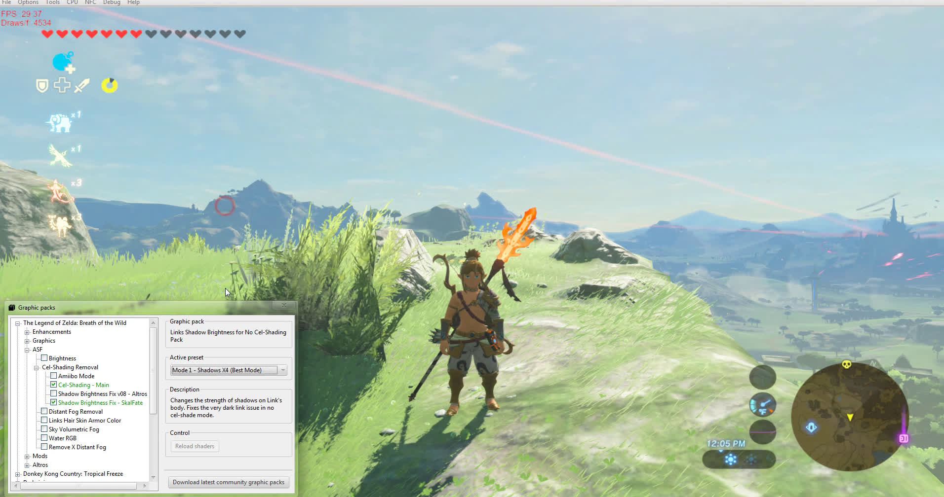 Cemu Community Transforms Zelda Breath Of The Wild With A No Cel Shade Graphicpack Nintendo Wire