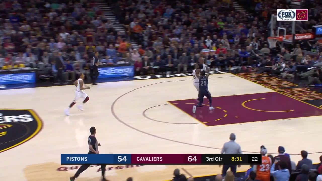 LeBron 13 in a row