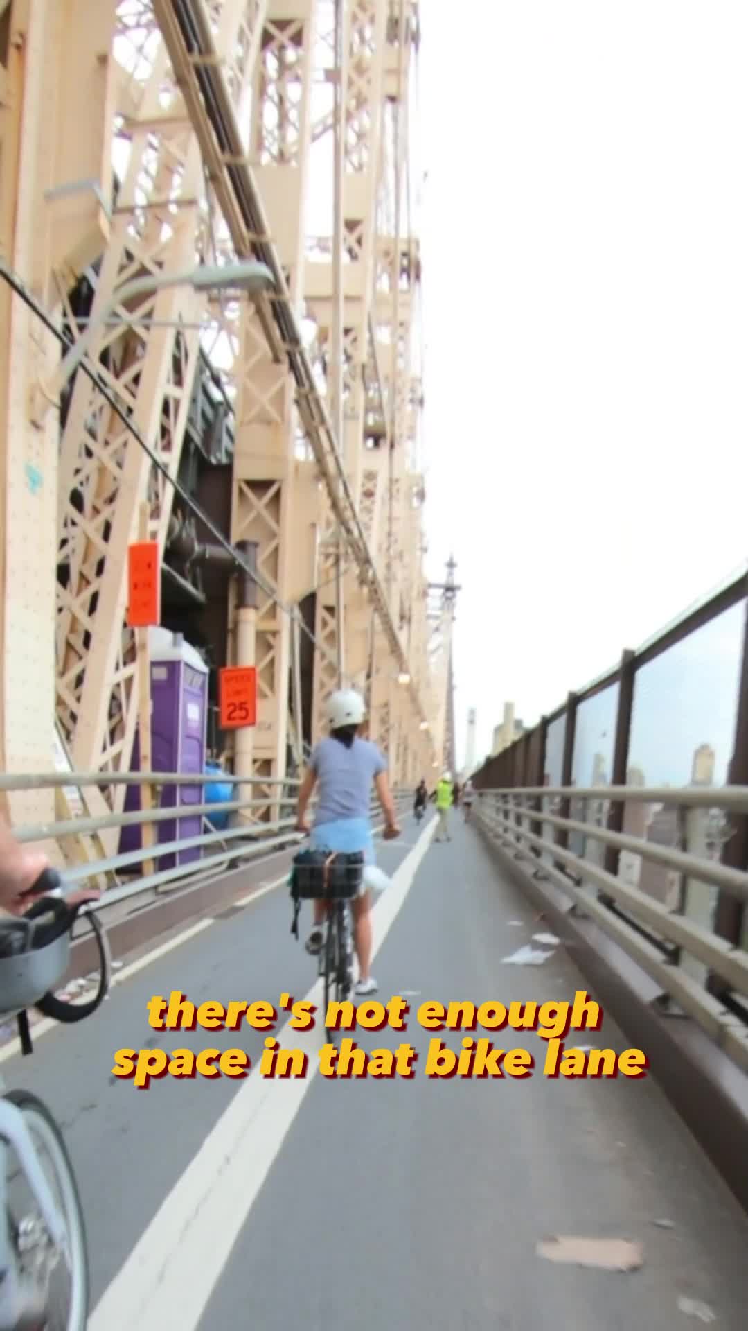 The Manhattan Bound Queensboro Bridge Debate Do you ride in the pedestrian side or do you strictly stay in the bike lane