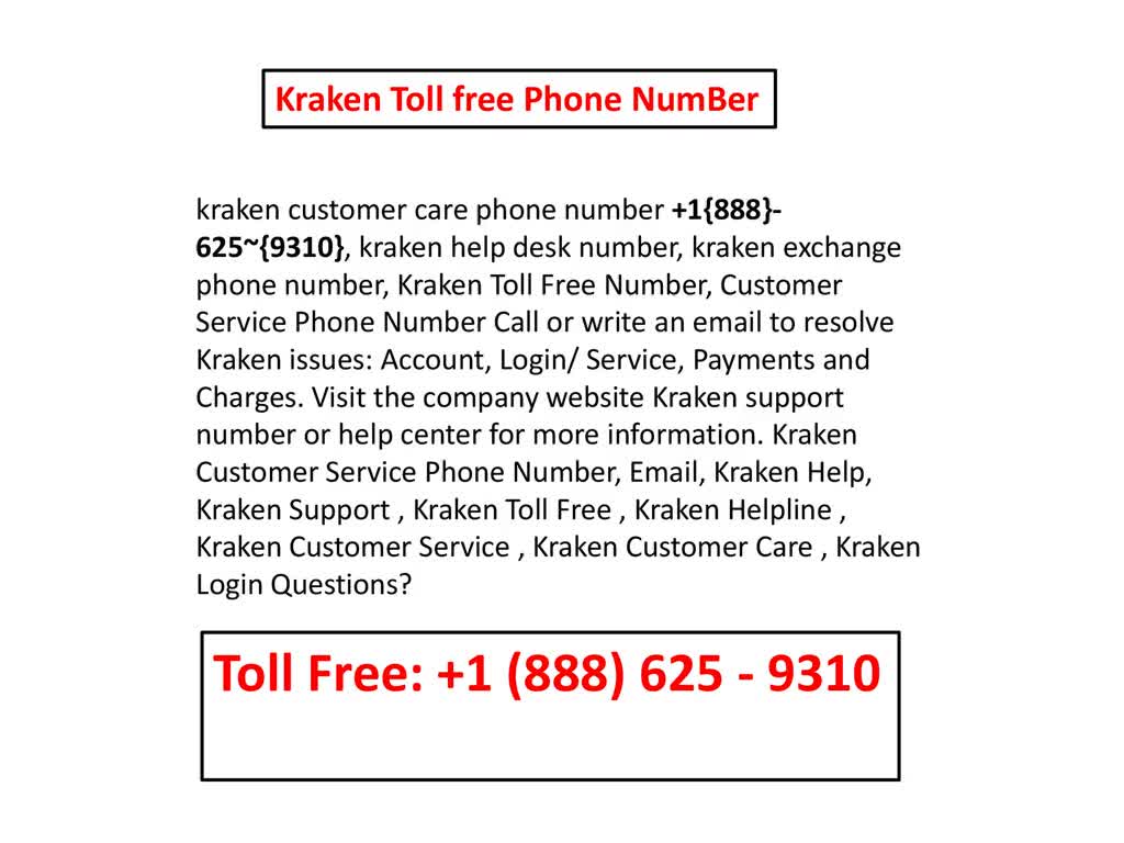 Watch Kraken cust0mer 📞☎+1 888 625 9310 SuppOrt phone number Streamable