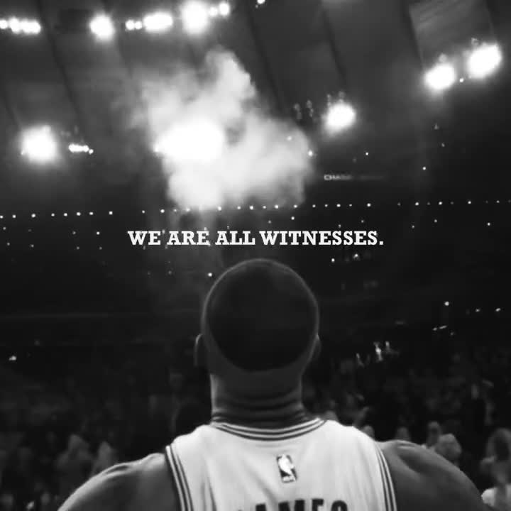 I'm like how y'all gonna have a whole Nike commercial about LeBron