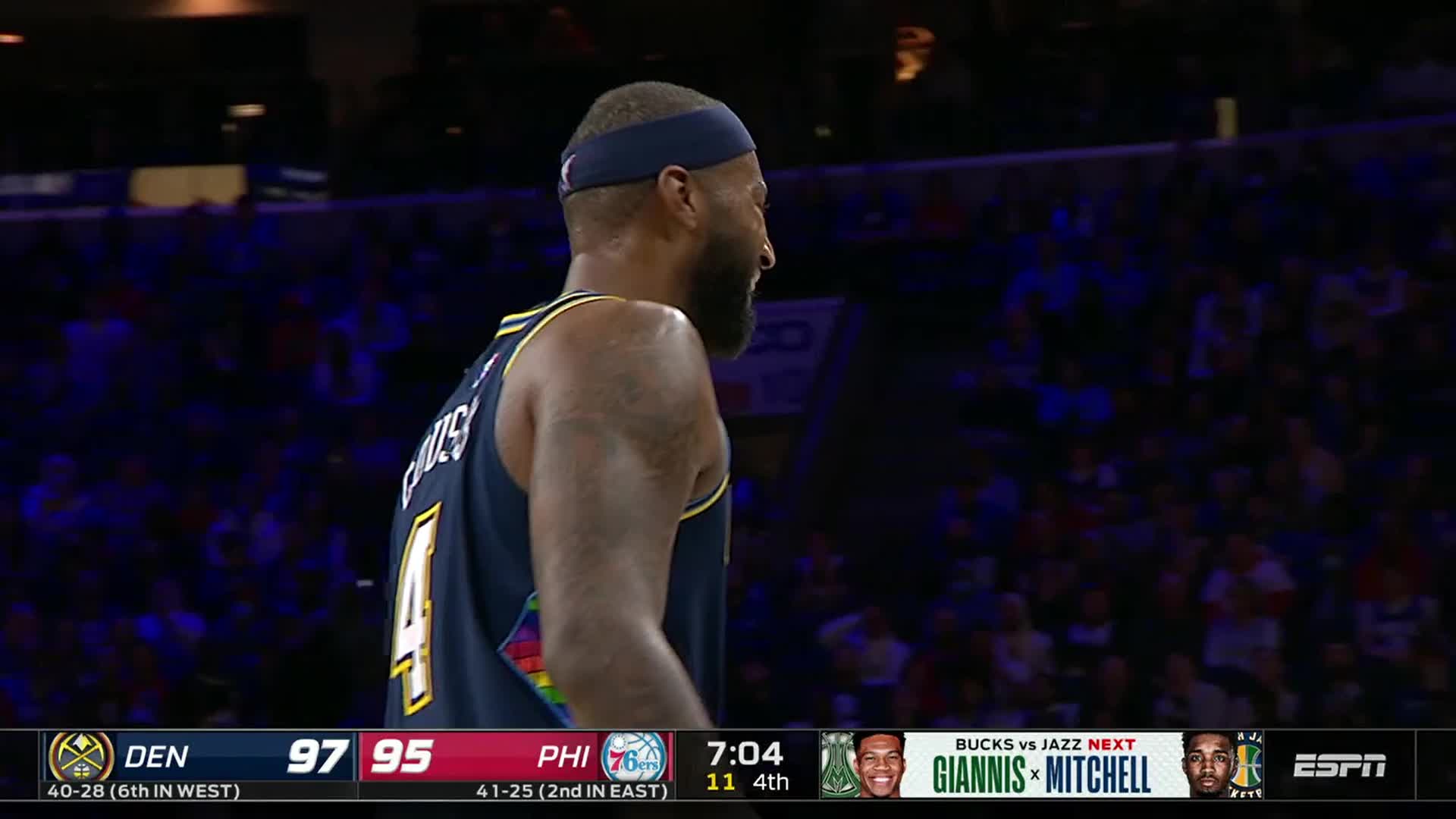 DeMarcus Cousins Laughs at James Harden's Face During Scuffle