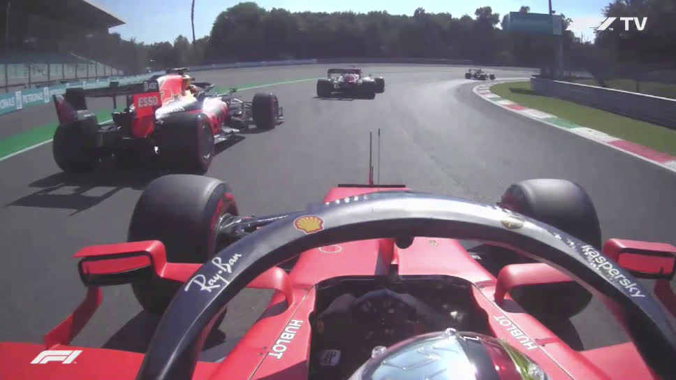 Watch Onboard With Sebastian Vettel For His Out Lap And Push Lap In Q1 2020 Italian Gp