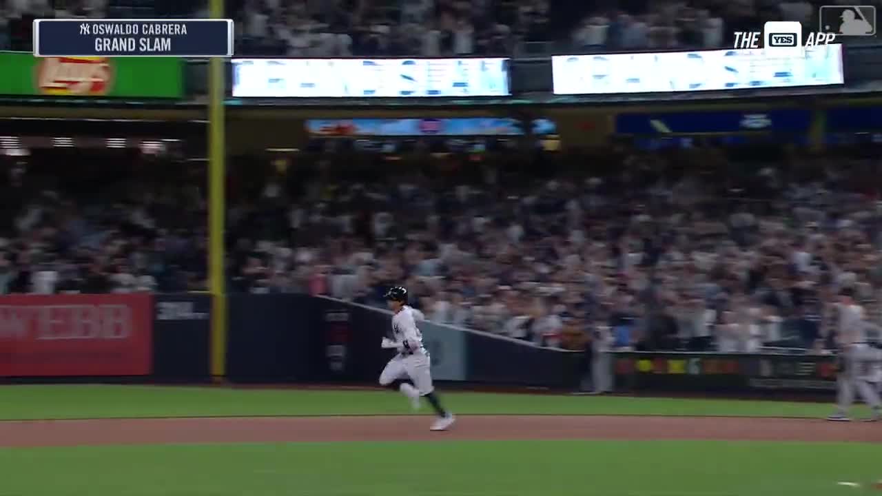 Oswaldo Cabrera lives a dream in MLB debut  from Roll Call to Yankees  winning on walk-off grand slam 