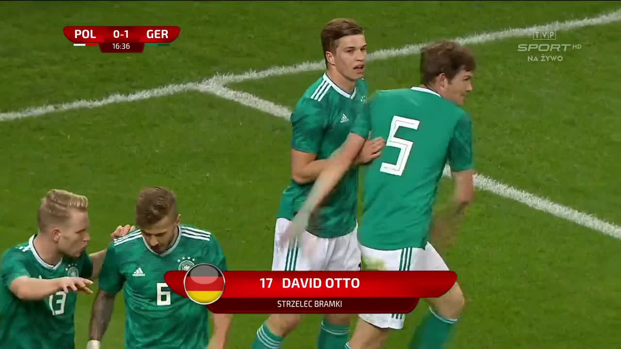 [1280x720] Piłka nożna, mecz towarzyski Polska U20 Niemcy U20 (BielskoBiała) (sport.tvp.pl)_Trim