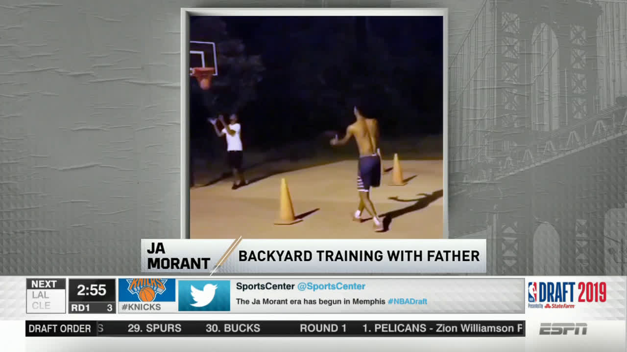 Ja Morant's dad wore awesome hat to NBA Draft