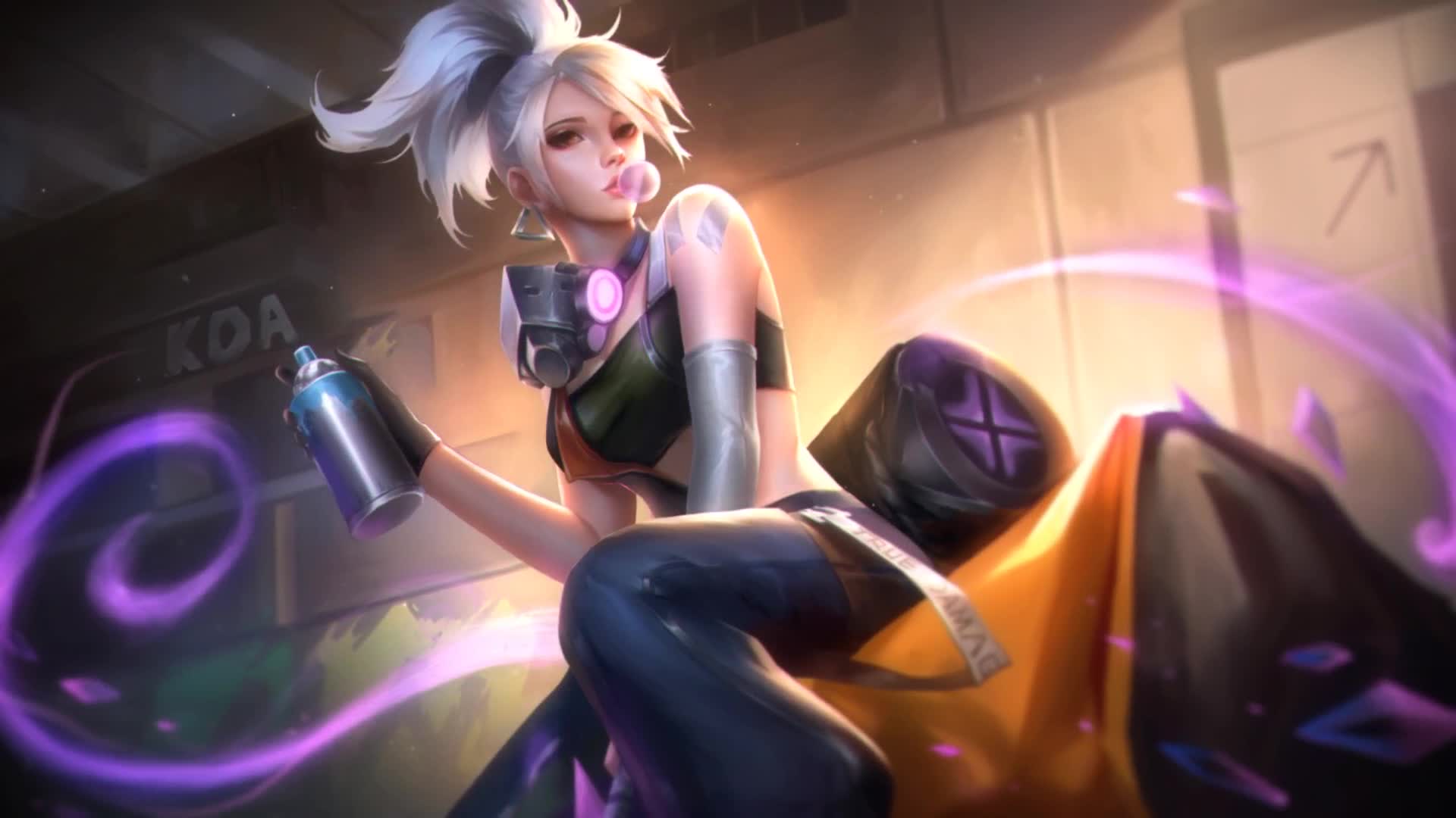 Gwen League of Legends Art Wallpaper 4k HD ID:10809