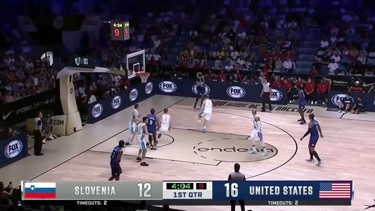 SLOVENIA vs USA SHOWCASE FULL GAME HIGHLIGHTS August 12, 2023