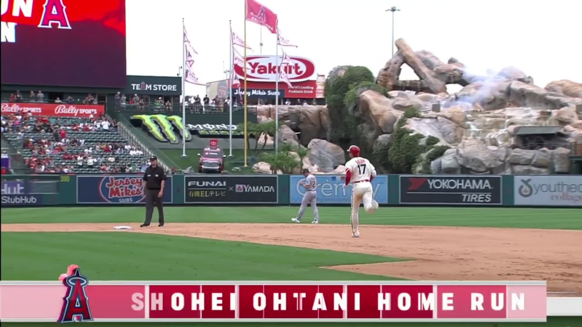 Baseball: Ohtani hits 24th home run, goes back-to-back with Trout