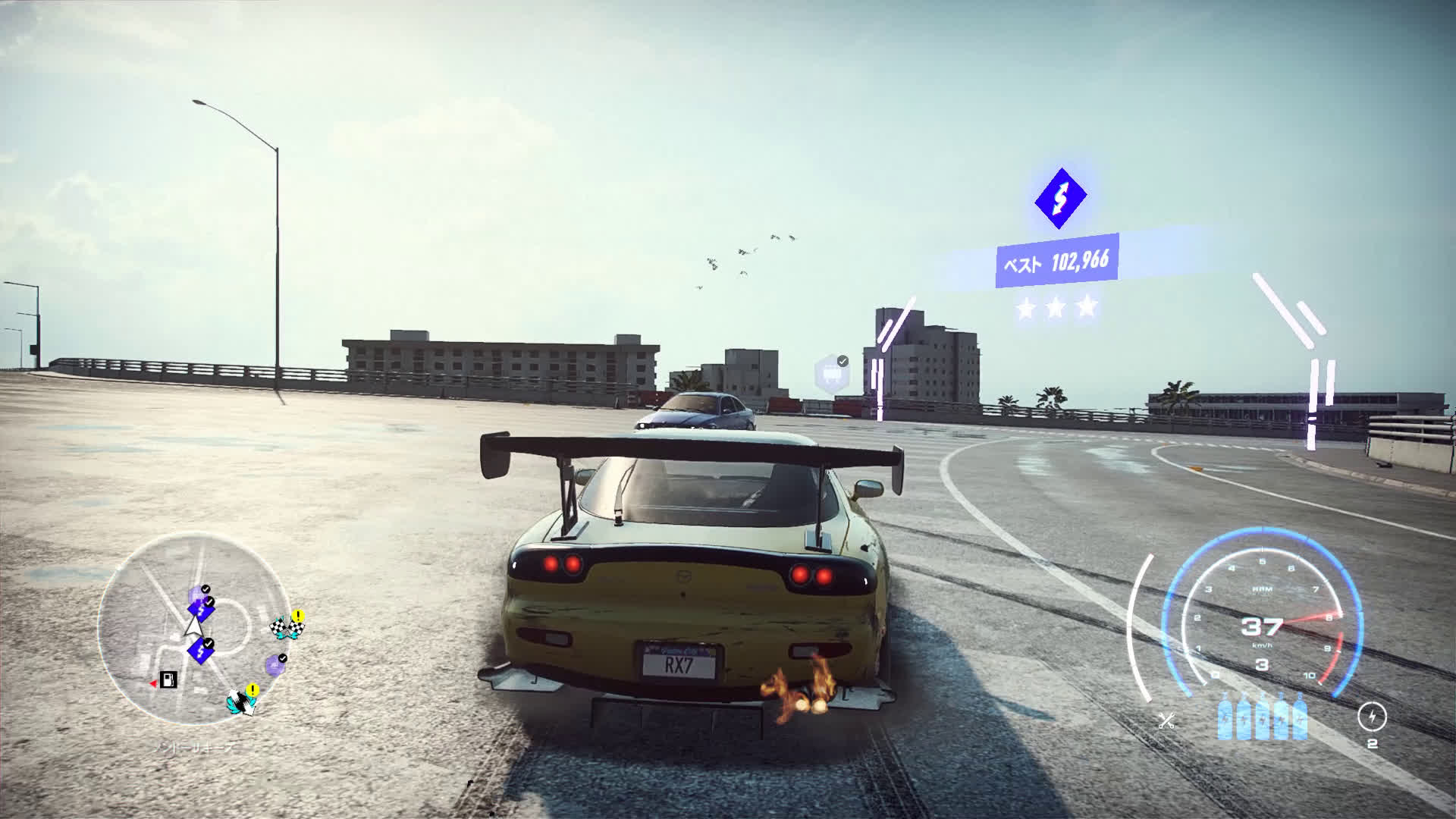 Need For Speed Heat 19 11 16 気筒の階段 ドリフト