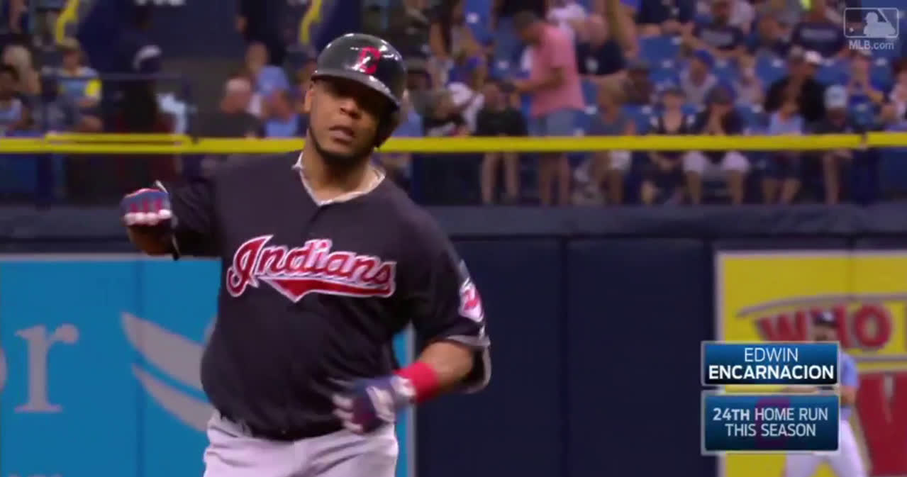 Edwin Encarnacion solo home run 8.13.17
