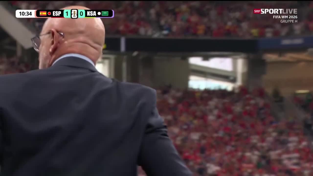 Spain 1 - 0 Saudi Arabia - Lamine Yamal goal 10'