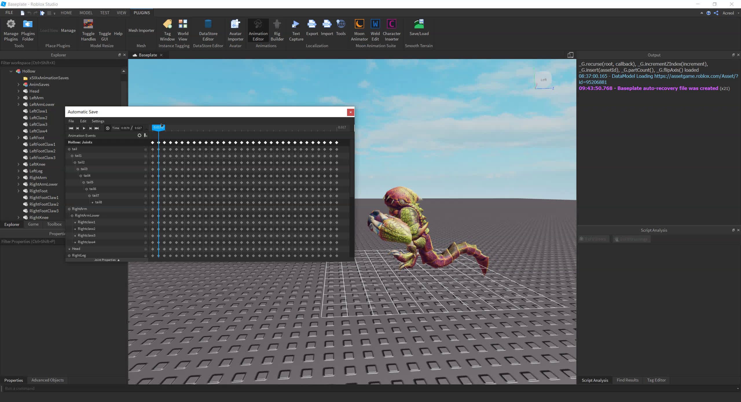 Import character to Roblox Studio