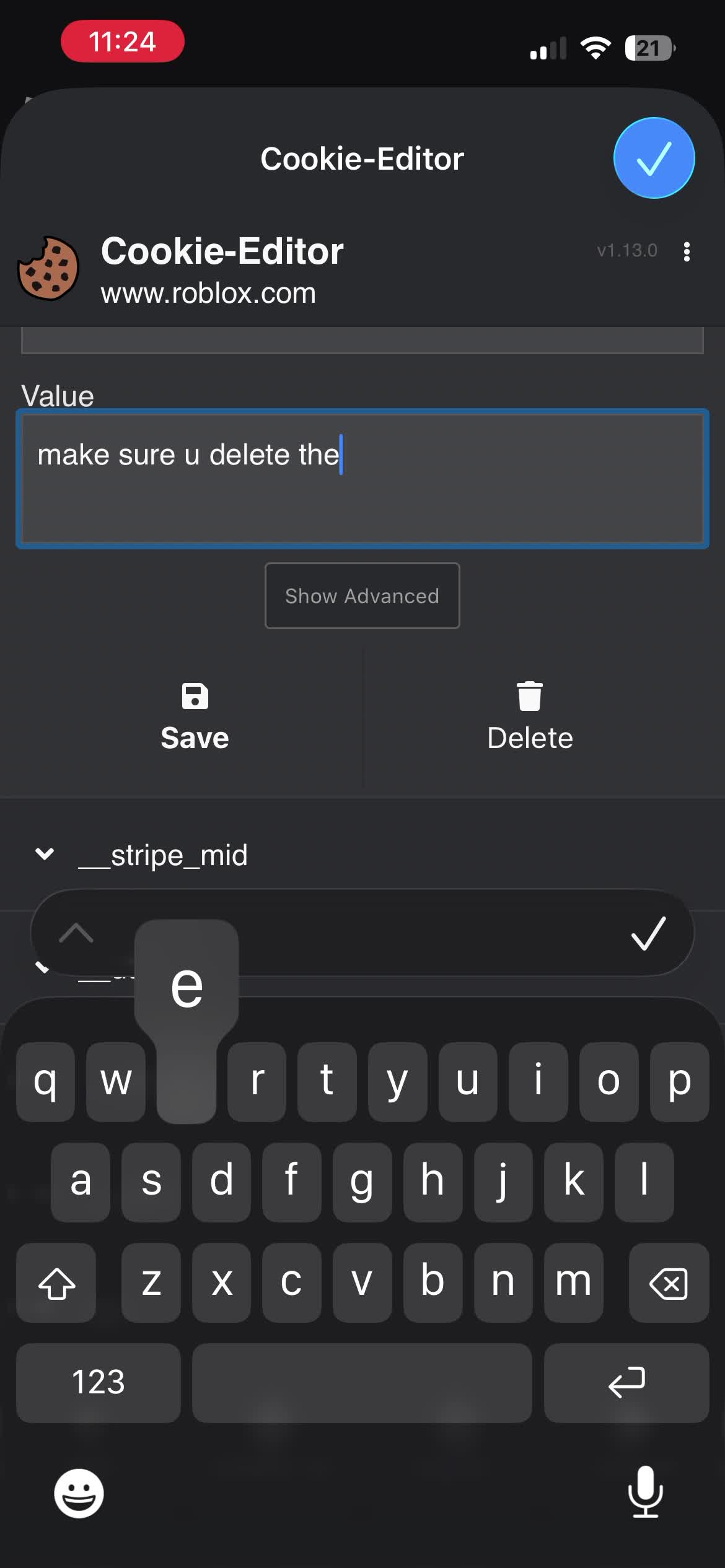 Watch COOKIE LOG TUT IOS | Streamable