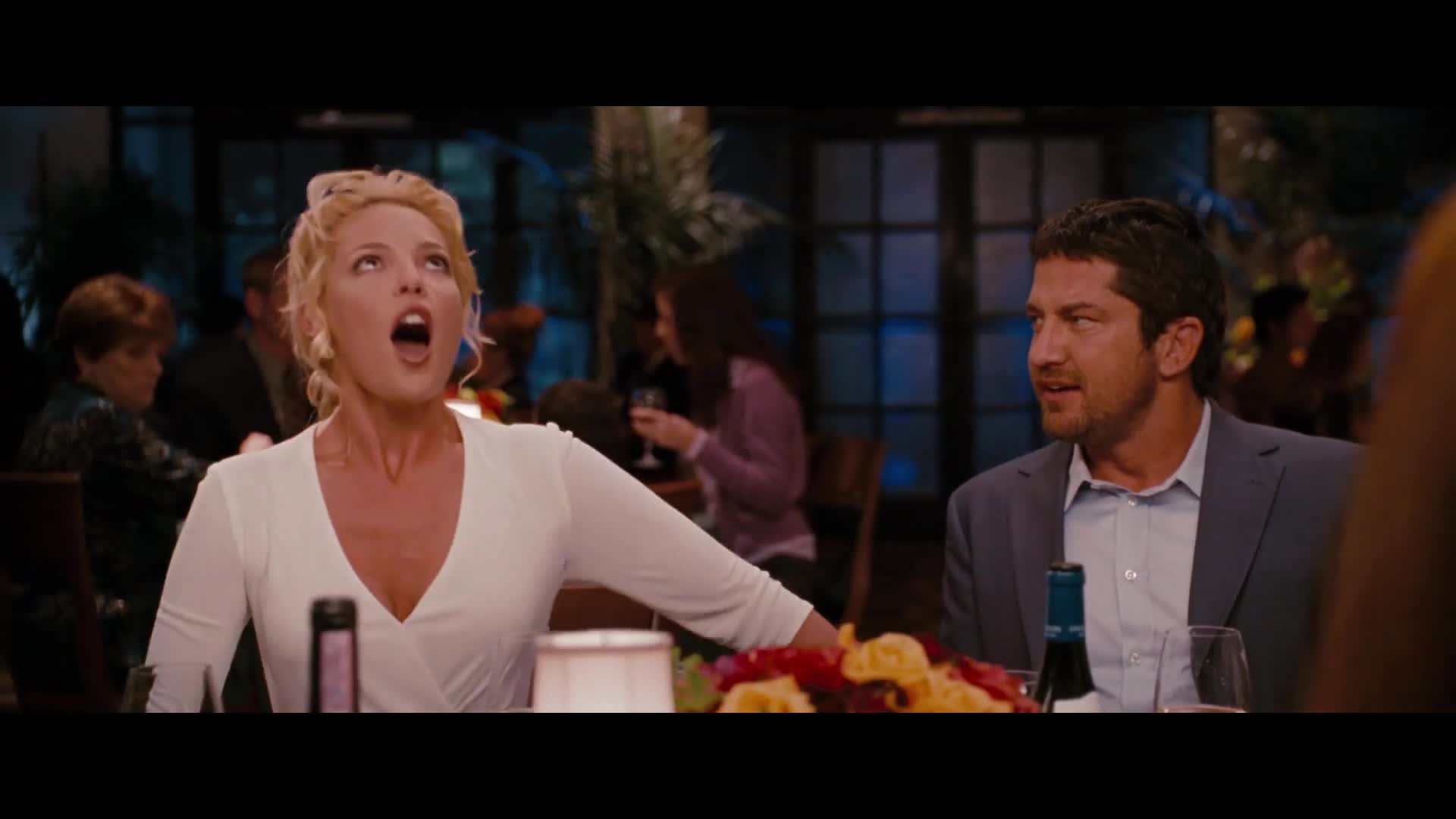 The Ugly Truth Vibrating underwear scene