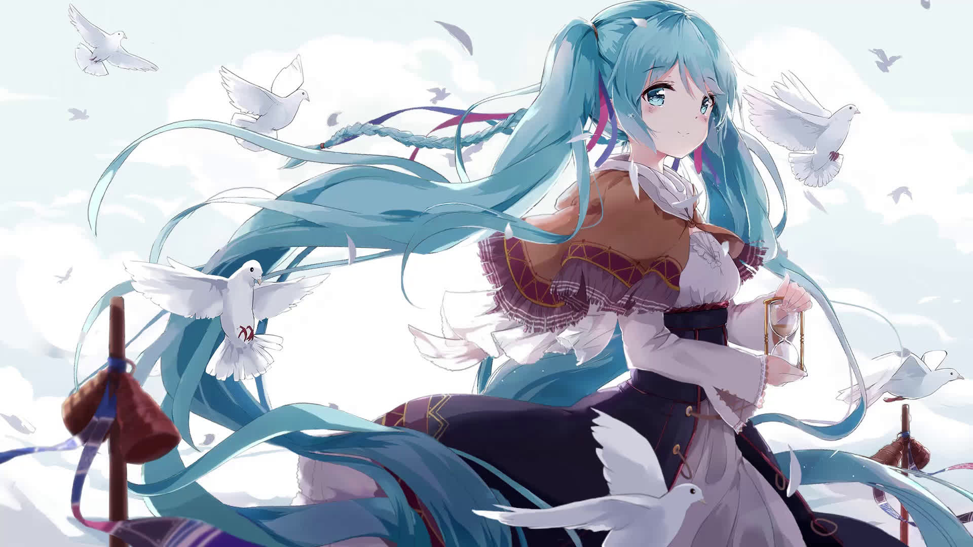 Hatsune Miku Anime Live Wallpaper Free.