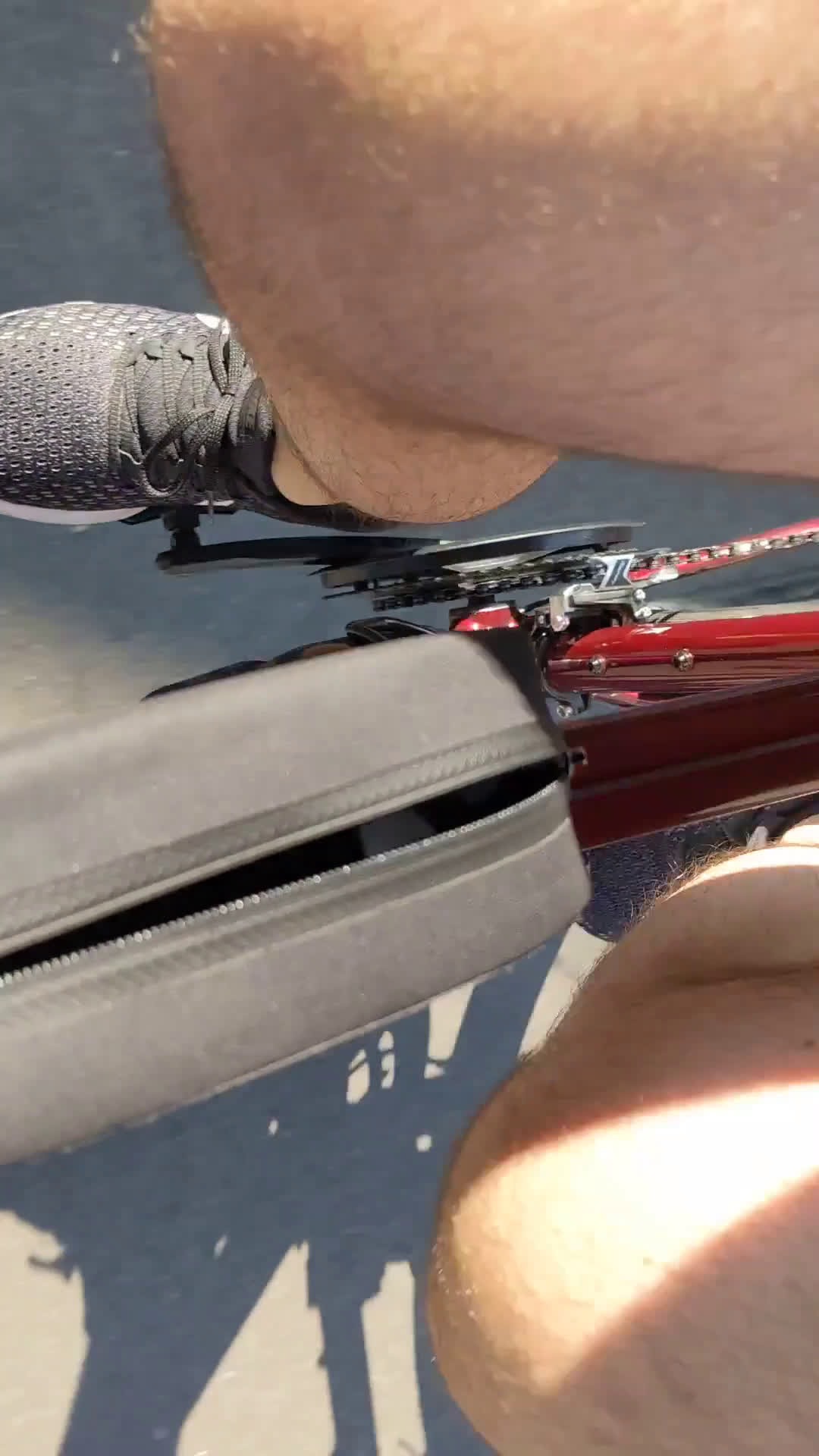 Clicking bike pedals