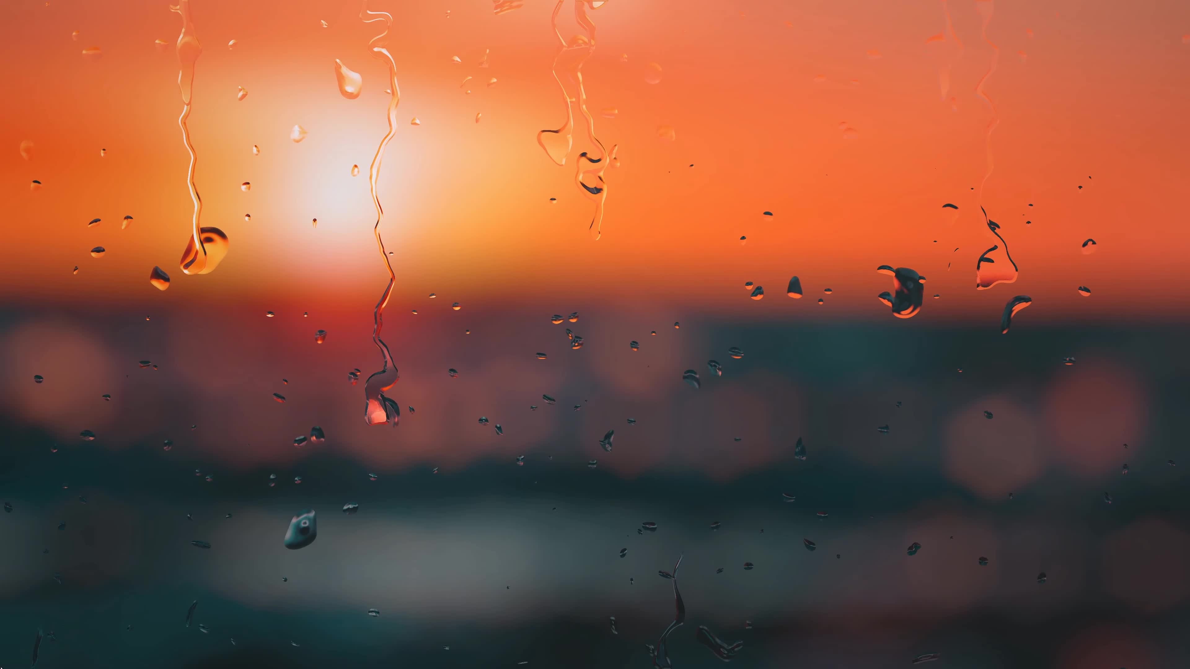 Rain On Window Live Wallpaper Free