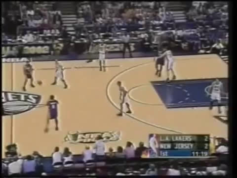 2002 NBA FINALS PROGRAM - NJ NETS vs. LA LAKERS