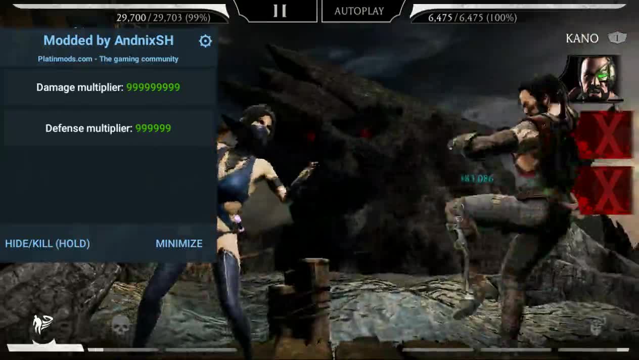 MORTAL KOMBAT X APK MOD v5.1.0 - (Mod Menu/Damage) - Apk Mod