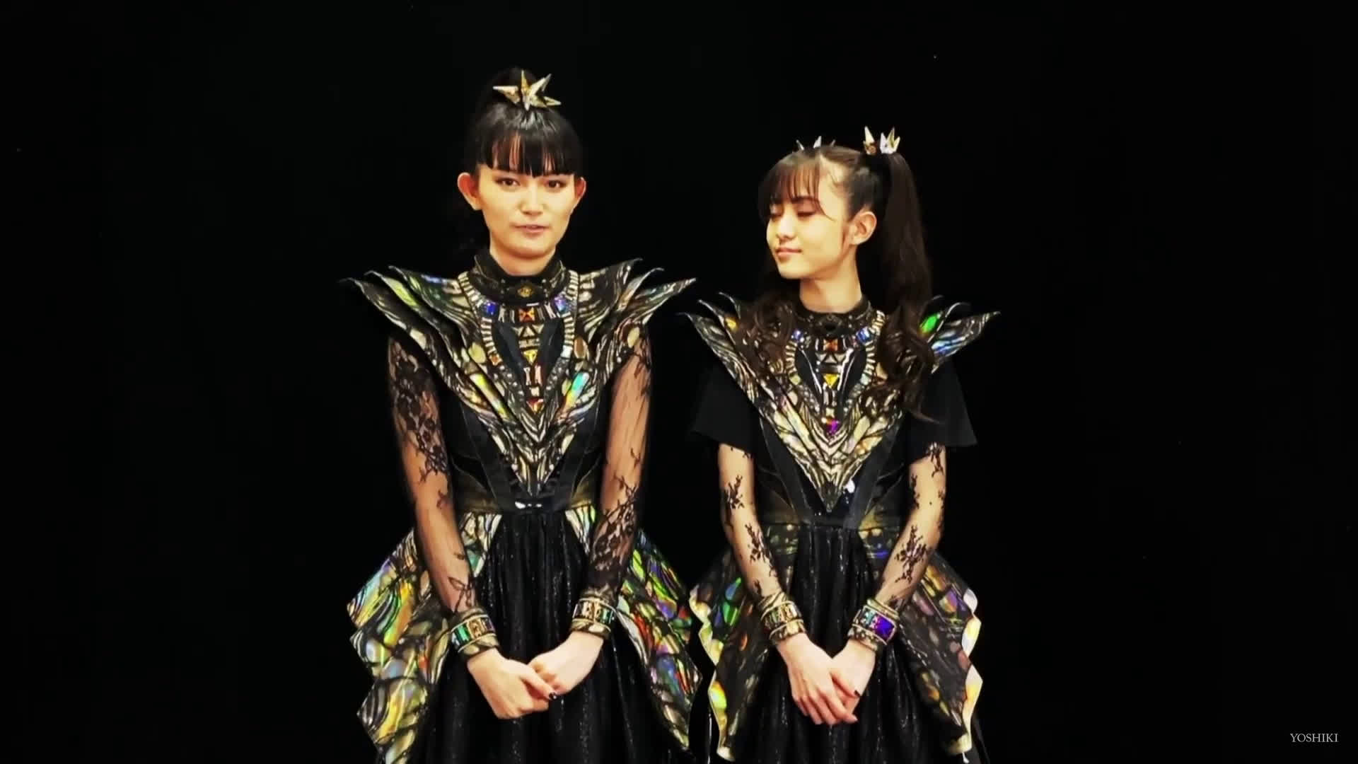 Su Metal And Moametal Sent A Video Birthday Message For Yoshiki Unofficial Babymetal News