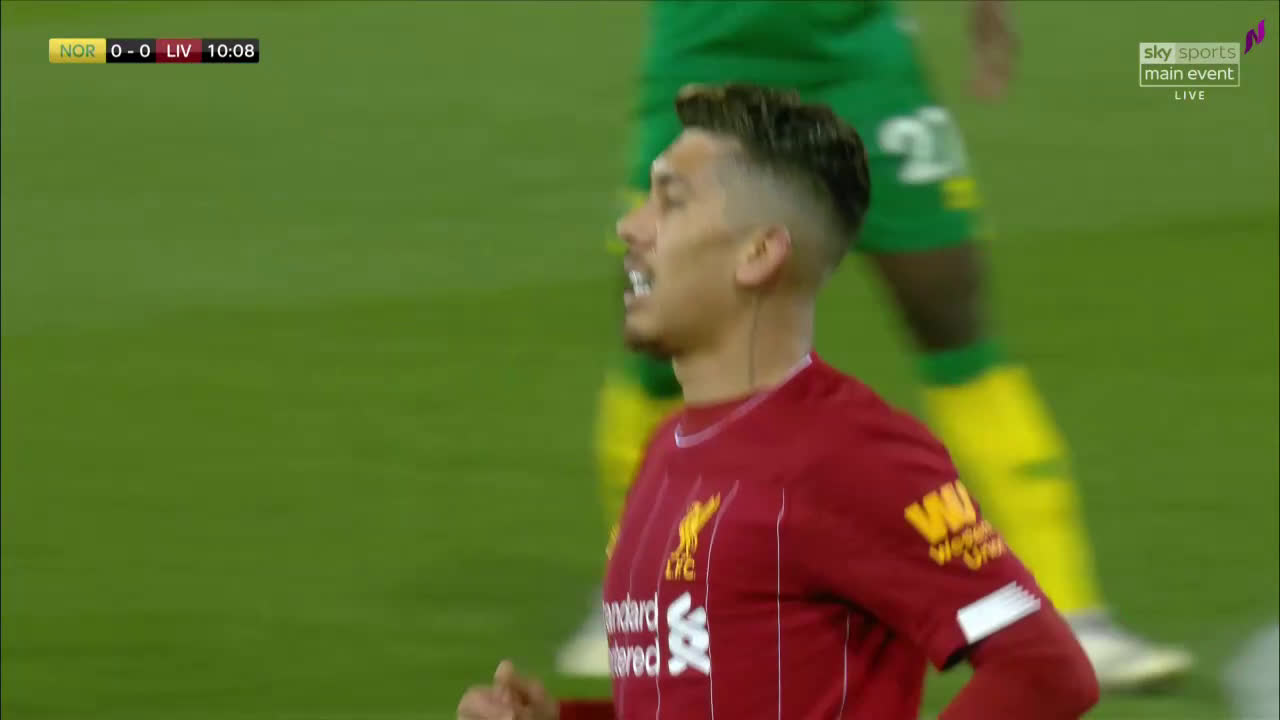 Firminho's touch vs Norwich