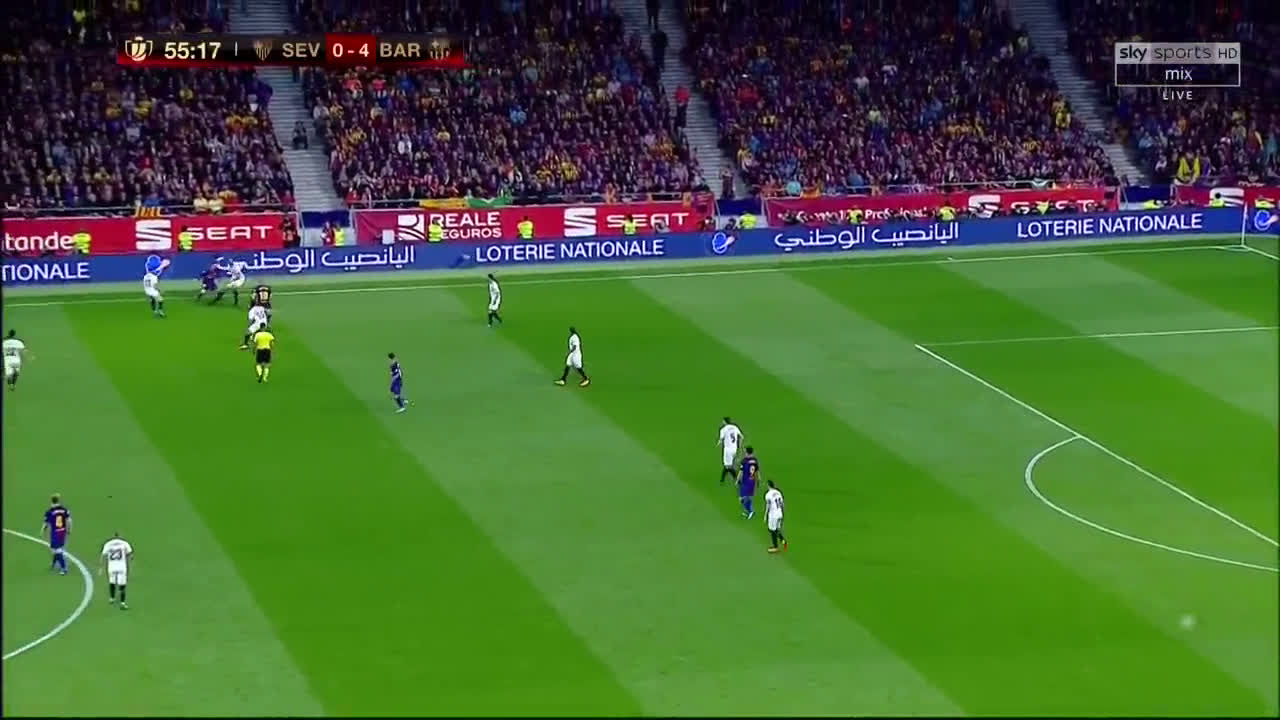 Barcelona vs Sevilla - Copa 18 Final