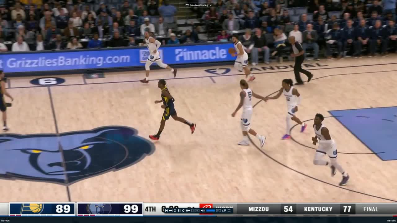 Indiana Pacers vs Memphis Grizzlies Jan 29, 2023