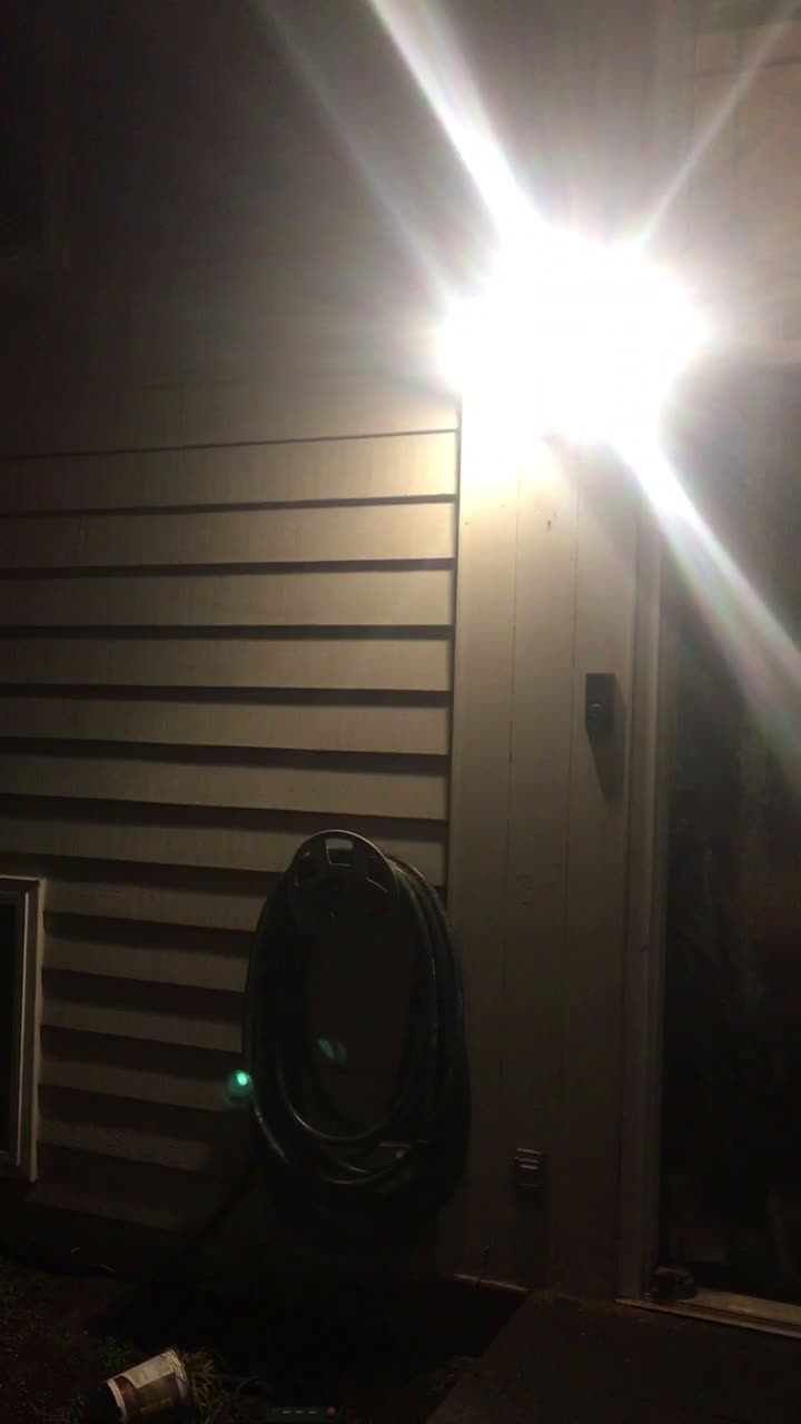 Ring doorbell floodlight flickering