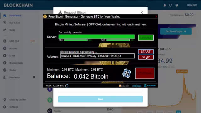 Bitcoin Generator Mining - Embed