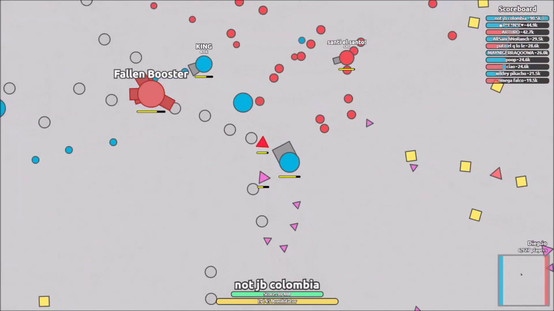 How to kill a fallen booster