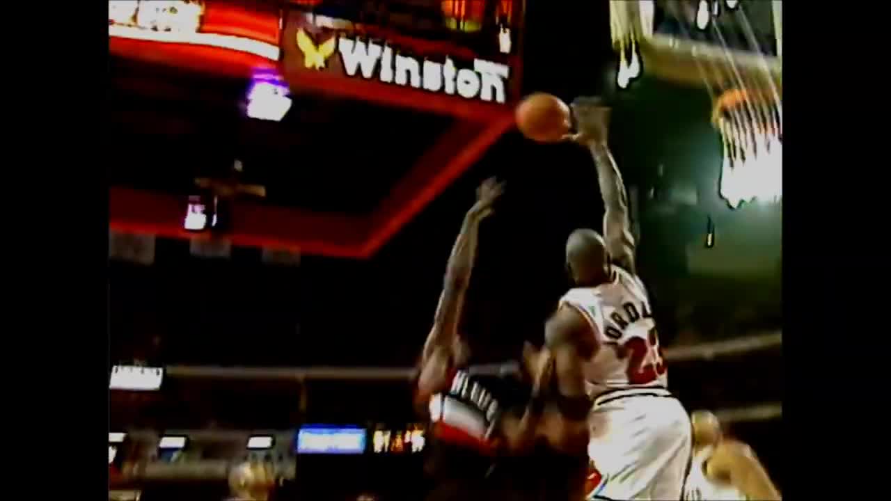 LeBron James dunks on people: a compilation 