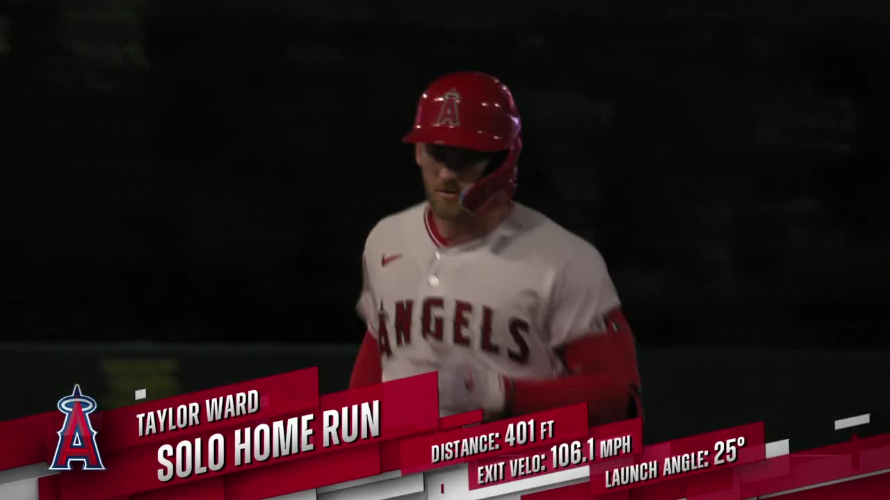 Taylor Ward gives the Halos an insurance run with a solo HR. 7-4 Angels! :  r/baseball